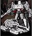 LUSTAR Transformers Juguetes Megatron con Arma Anime Carácter Modelo Estatua Dibujos Animados Movable Toys Estatua Regalo 20 Cm