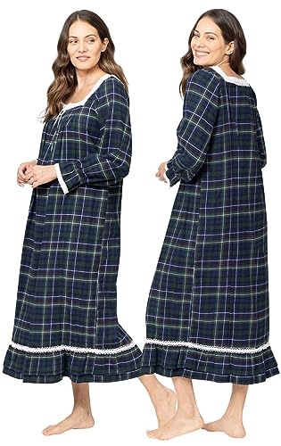 Image of The 1 for U Victorian Nightgown - Night Dress for Women Sleepwear, Kate 100% Cotton Gown