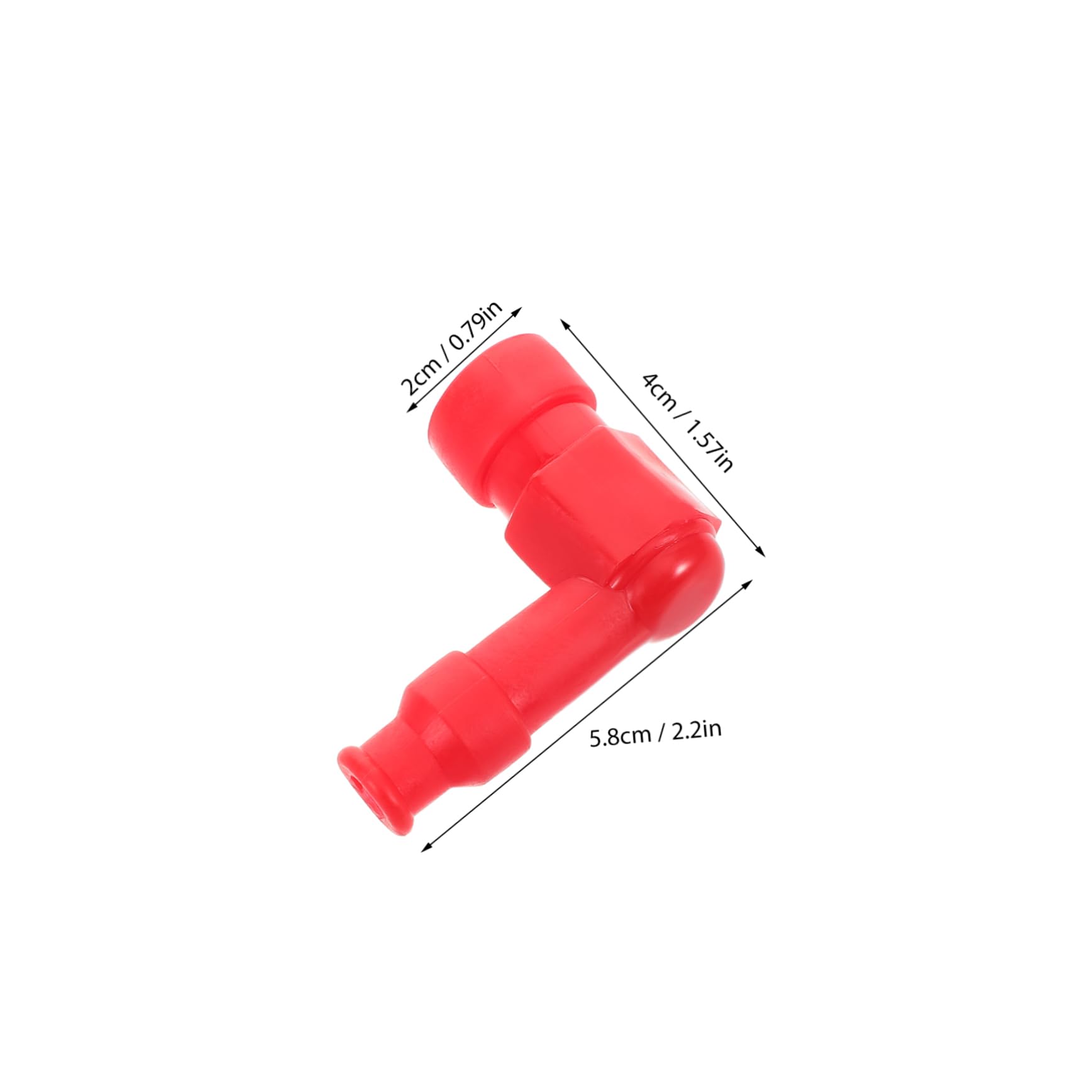 Cabilock 5pcs Spark Plug Caps for Motorized Bicycle Scooter Durable Plug Boots Protector for Enhanced Performance Easy Installation