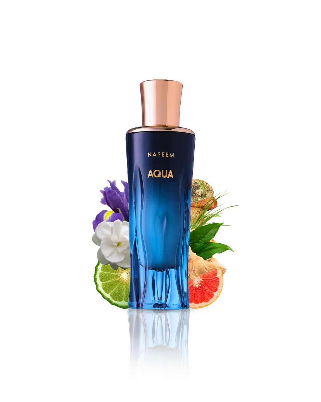 NASEEM Aqua perfume for Men 80ml | Sharp Ginger & Bitter Grapefruit | Elegant Ambroxan | Fresh Fragrance with a Sharp Twist-image-21