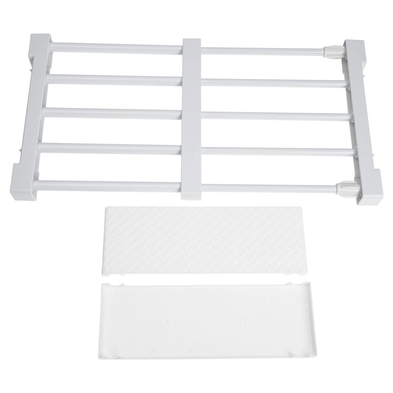 KOMBIUDA Closet Tension Shelf Household Wardrobe Shelf Expandable Rack for Wardrobe