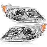 ALZIRIA Headlight Assembly Compatible With 12 2012 Camry 13 2013 Camry 14 2014 Camry 2012-2014 12-14