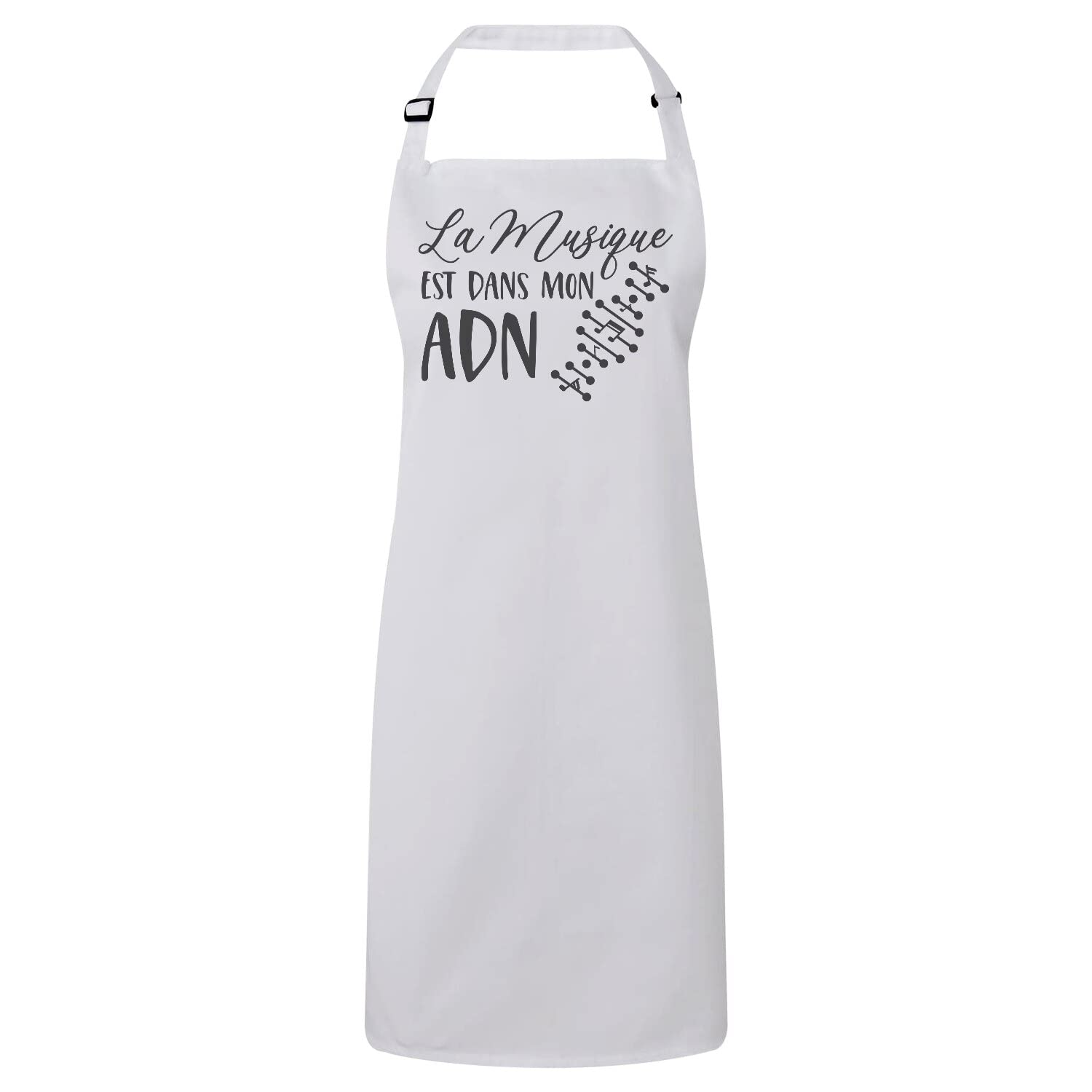 Tablier cuisine musique ADN tablier de cuisine premium pour mélomane