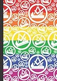 Schreiner | Tischler Notizbuch Kariert A4 Regenbogen: Mit Dem Traditionellen Zunftzeichen Gemustert | 110 Seiten - 55 Blatt