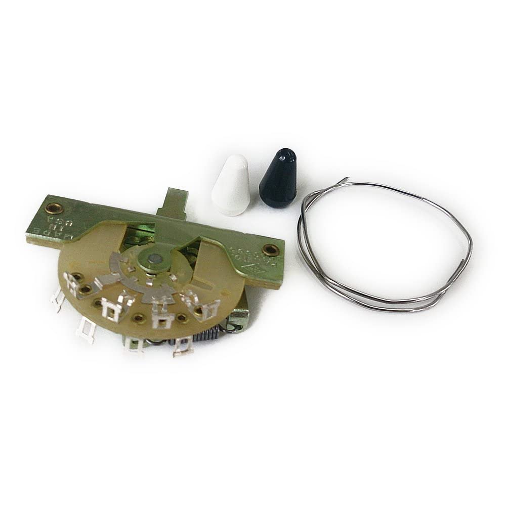 その他 Switch Amazon | YJB PARTS #22589 CRL 5way switch (白/黒ノブ+