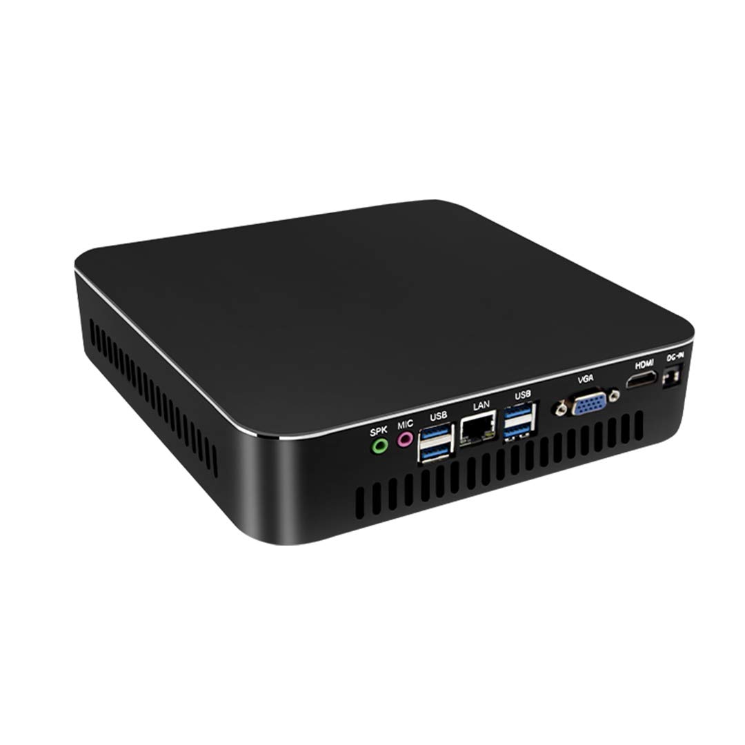 Mini Desktop PC, Computer with Intel Core i7-9700 Up to 4.7GHz, 16GB DDR4, 256GB SSD, Support 4K, Dual Monitor, WiFi, Bluetooth, Win10 Pro