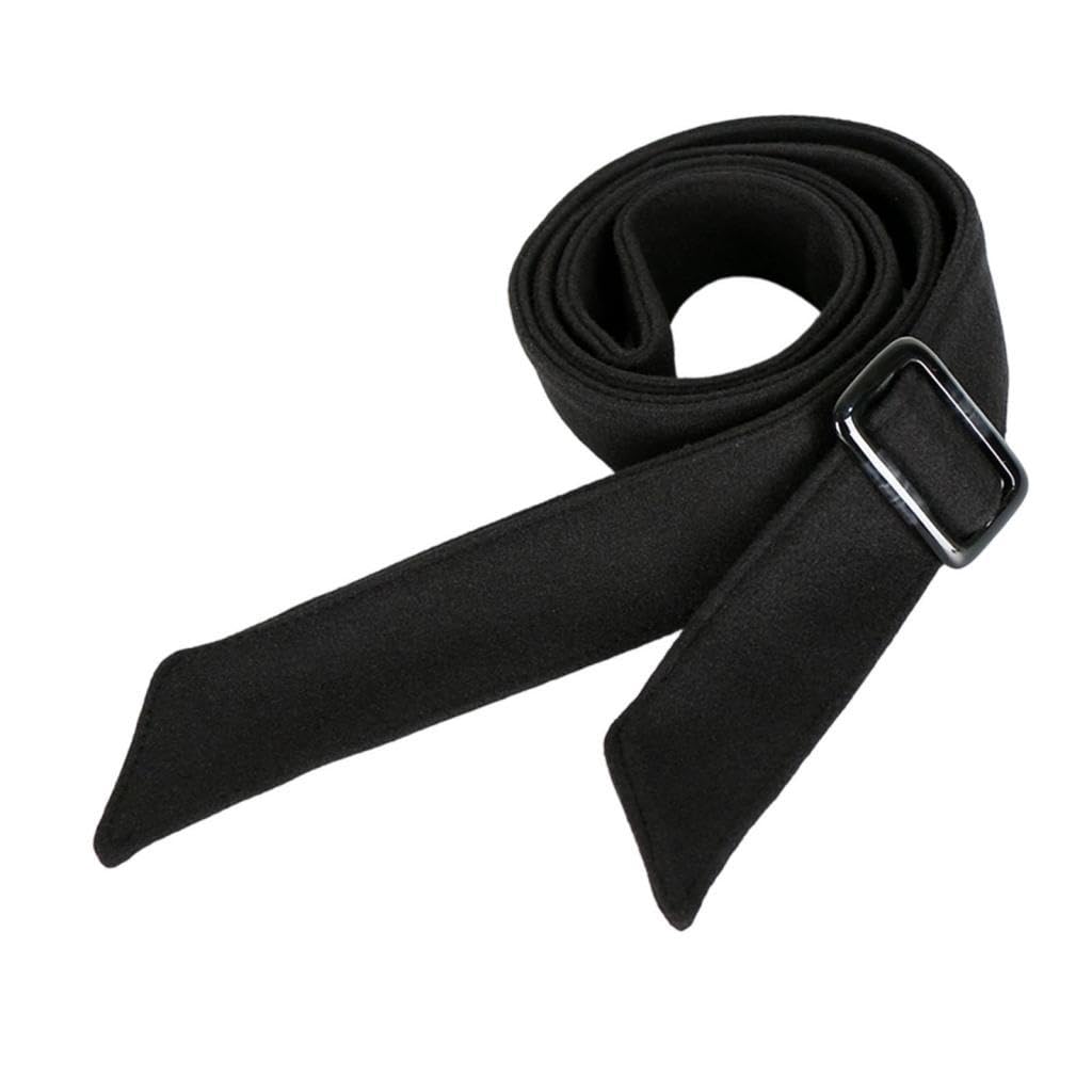 Women Wool Overcoat Waist Belt Wide Waist Belt for Jacket Commuting Sweaters Black-image-31
