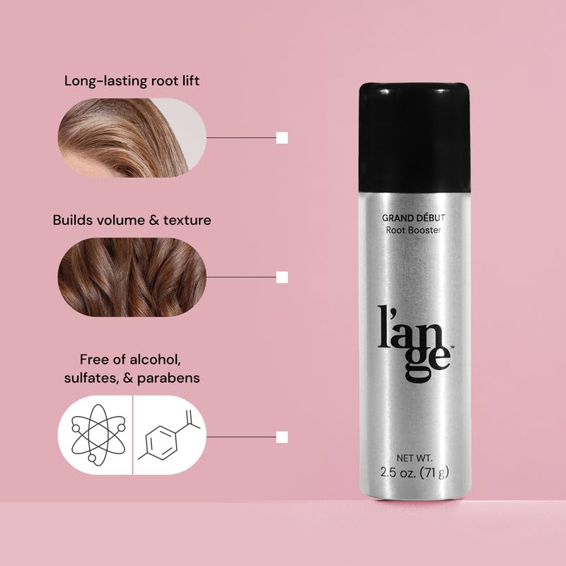 Miniatura 2 de L'ANGE HAIR Grand Début Root Booster Hair  Espuma en aerosol espesante  Volumiza y levanta el cabello fino  Spray de peinado de fuerte sujeción y