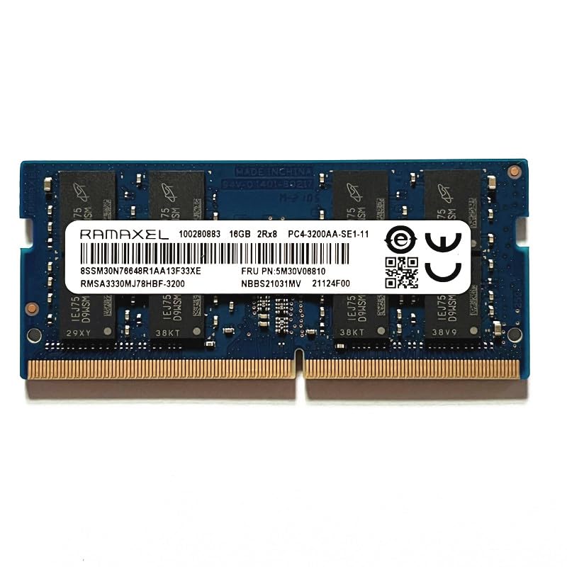 RAMAXEL DDR4 16GB 2Rx8 PC4-3200AA-SE1-11 DDR4 RAMS 16GB 3200