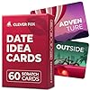 Clever Fox Date Idea Cards – 60 Scratch Off Card Deck with Date Night Ideas, Activities & Adventures – Unique Couple Gifts for Him and Her