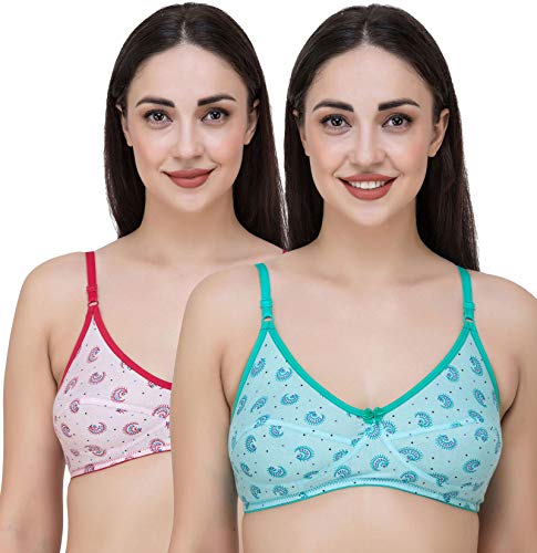Image of Fasense Women's Wire Free Non Padded Cotton Bra