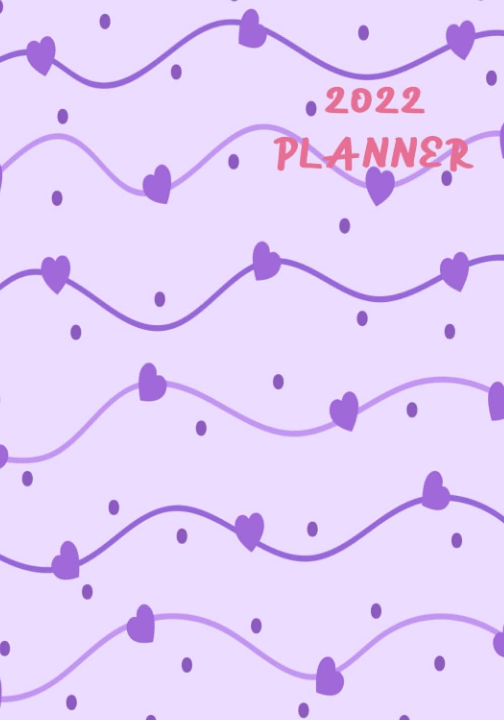 2022 Calendar Planner : Year at a Glance, Vision Board, Mission Board, Monthly Tasks, Personel Notes, Weekly Spread, Daily Planning: 2022 Planner: 2022 Agenda: Weekly Planner (weekstart Sunday)