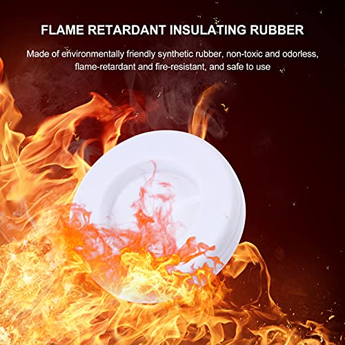 ULTECHNOVO 4Pcs Ilhó De Fio De Borracha Junta Anel de Vedação da Caixa Elétrica Plugue Poeira Protet
