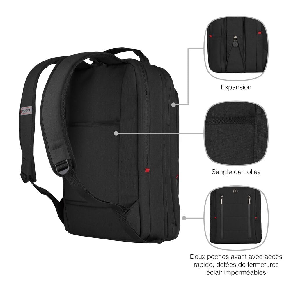 Wenger Sac à dos 15,6" avec poche pour tablette