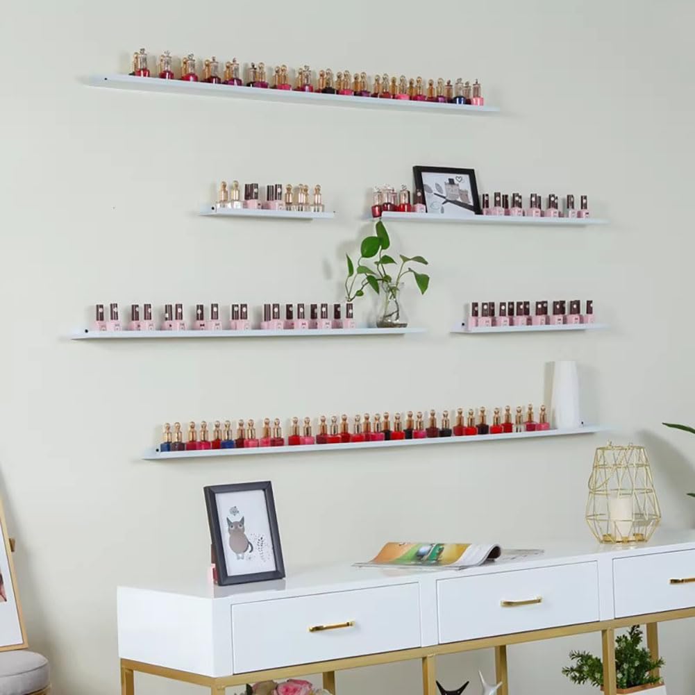Étagère murale pour vernis à ongles rangement maquillage et beauté
