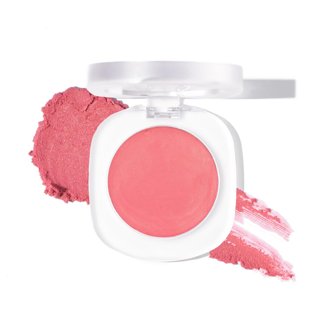 SIMPLYNAM Velvet Cream Magic Blush - Rosy Pink | 4.5g | Multi-Purpose | Lightweight & Creamy | Highly Pigmented & Buildable | Sweat & Water-Resistant | Hydrating with Rosehip & Vanilla Fruit Oil