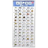 ザ・アクセス シール お魚 漢字 図鑑シール 水族館