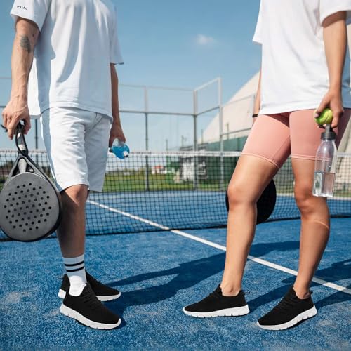 Image of Oltyutc Men Women Tennis Shoes Comfortable Fashion Running Sneakers | Lightweight & Soft Sole, Breathable Mesh Upper, Unisex Daily Footwear, Ideal for Gym Workout Athletic Travel Work