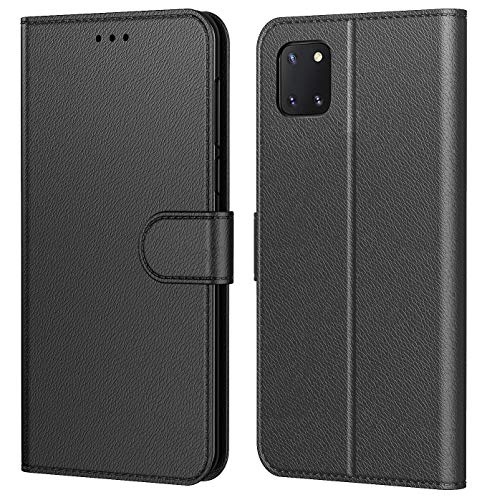 Tenphone Etui Coque pour Samsung Galaxy Note 10 Lite, Protection Housse en Cuir PU,[Emplacements Cartes],[Fonction Support],[Languette Magnétique] pour...