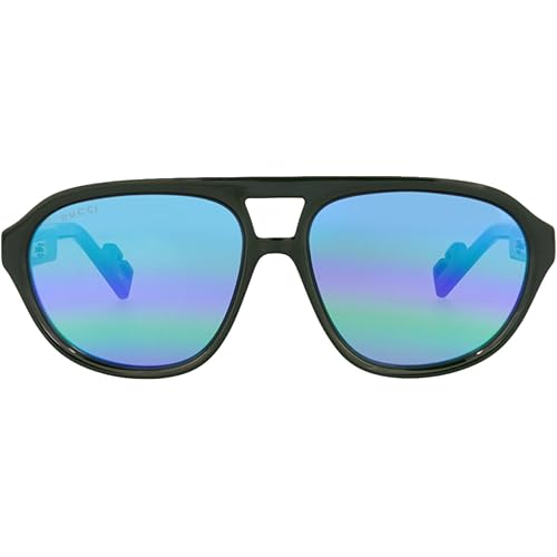 Gucci Aviator-Frame Injection Sunglasses
