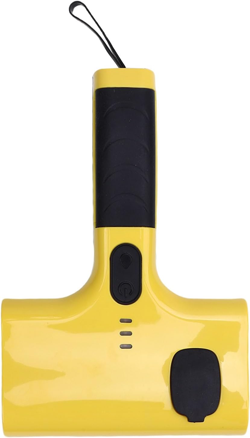 Pomya Electric Grill Brush, Electric Grill Scrub Replaceable Brush Head Cordless for Barbecue