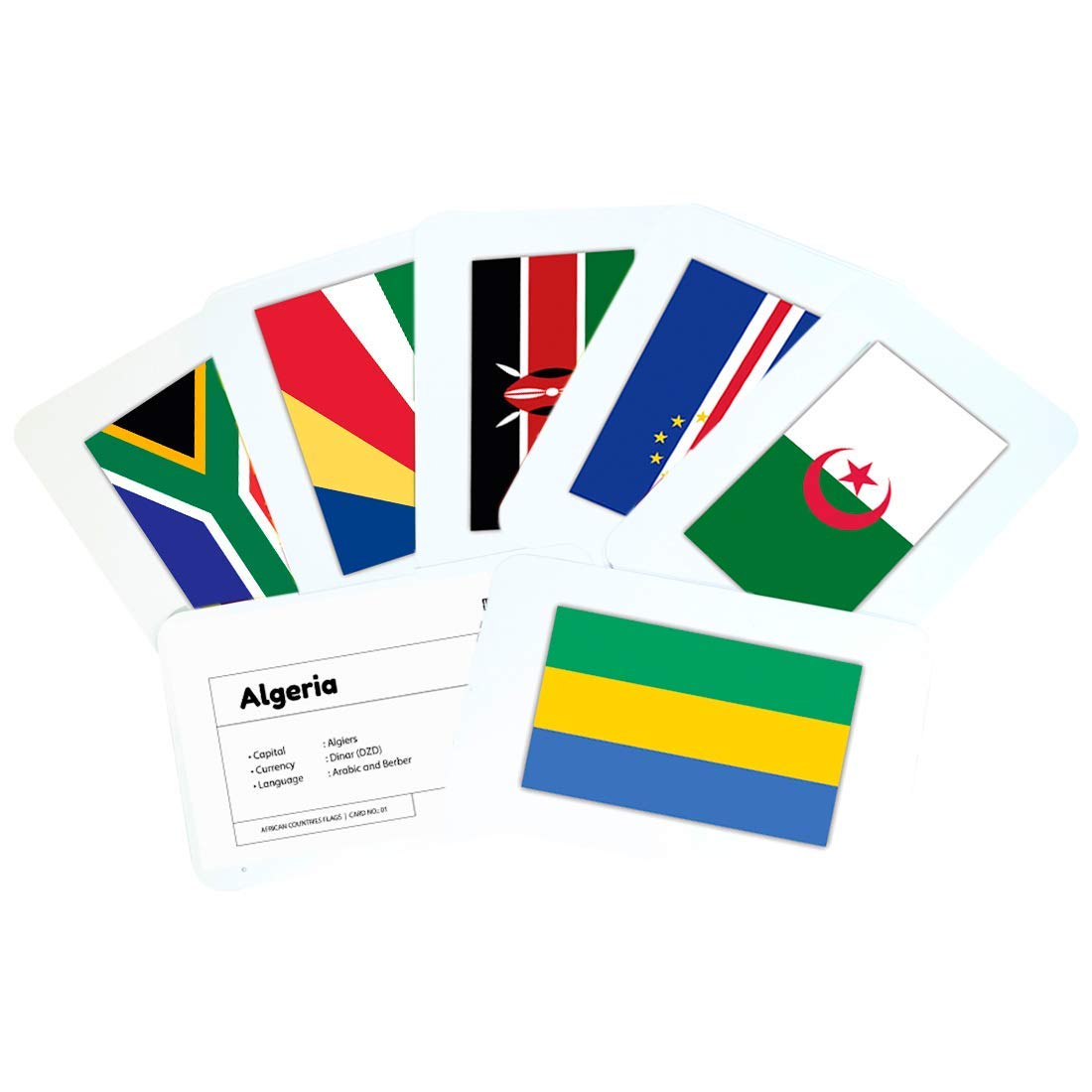 Buy Krazy Educational World Countries Flags Flash Cards of 195
