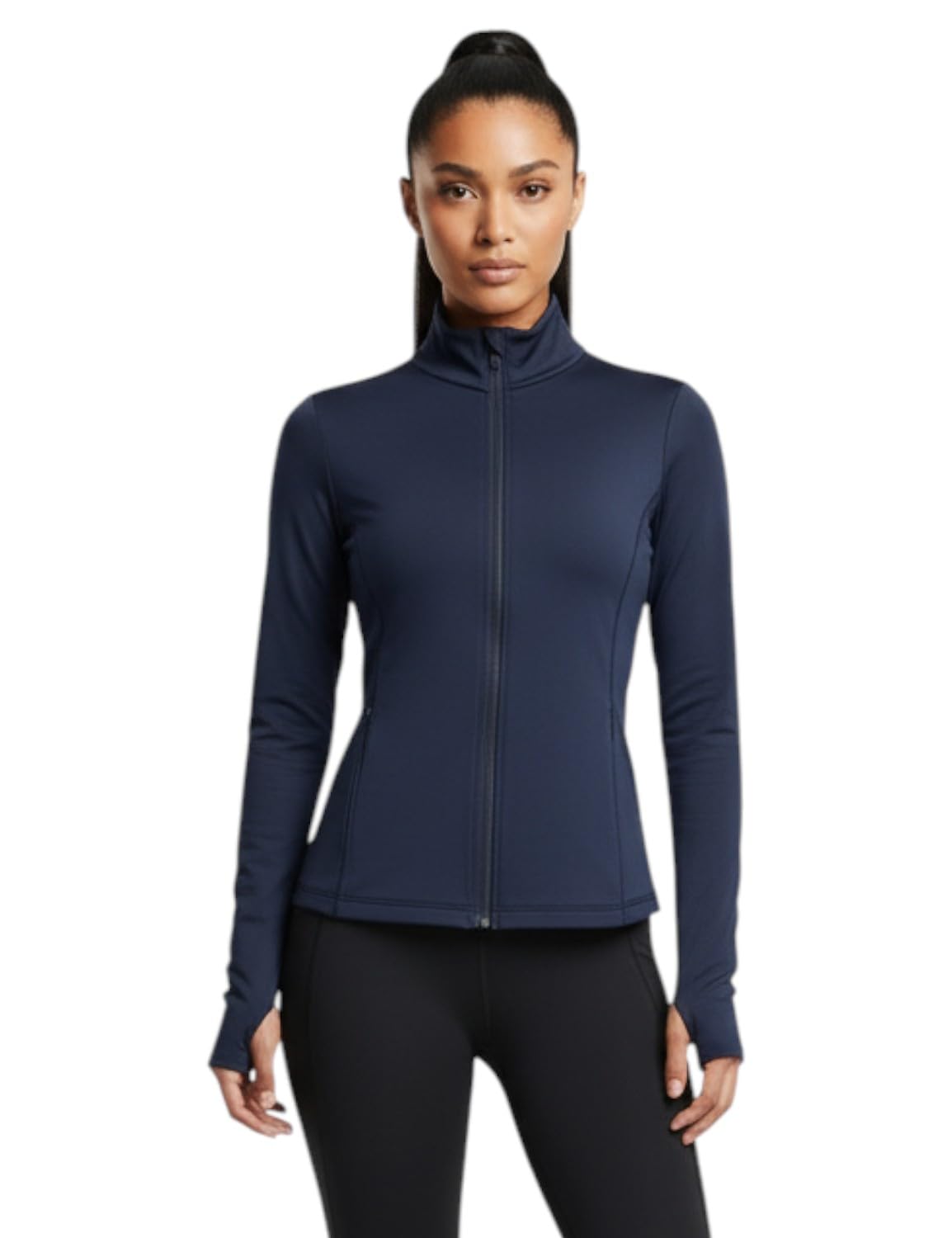 PUMP'D Women's Jacket| Slim Fit|Thumb Hole Open Sleeve|With zipper|Perfect for workout-picture-26
