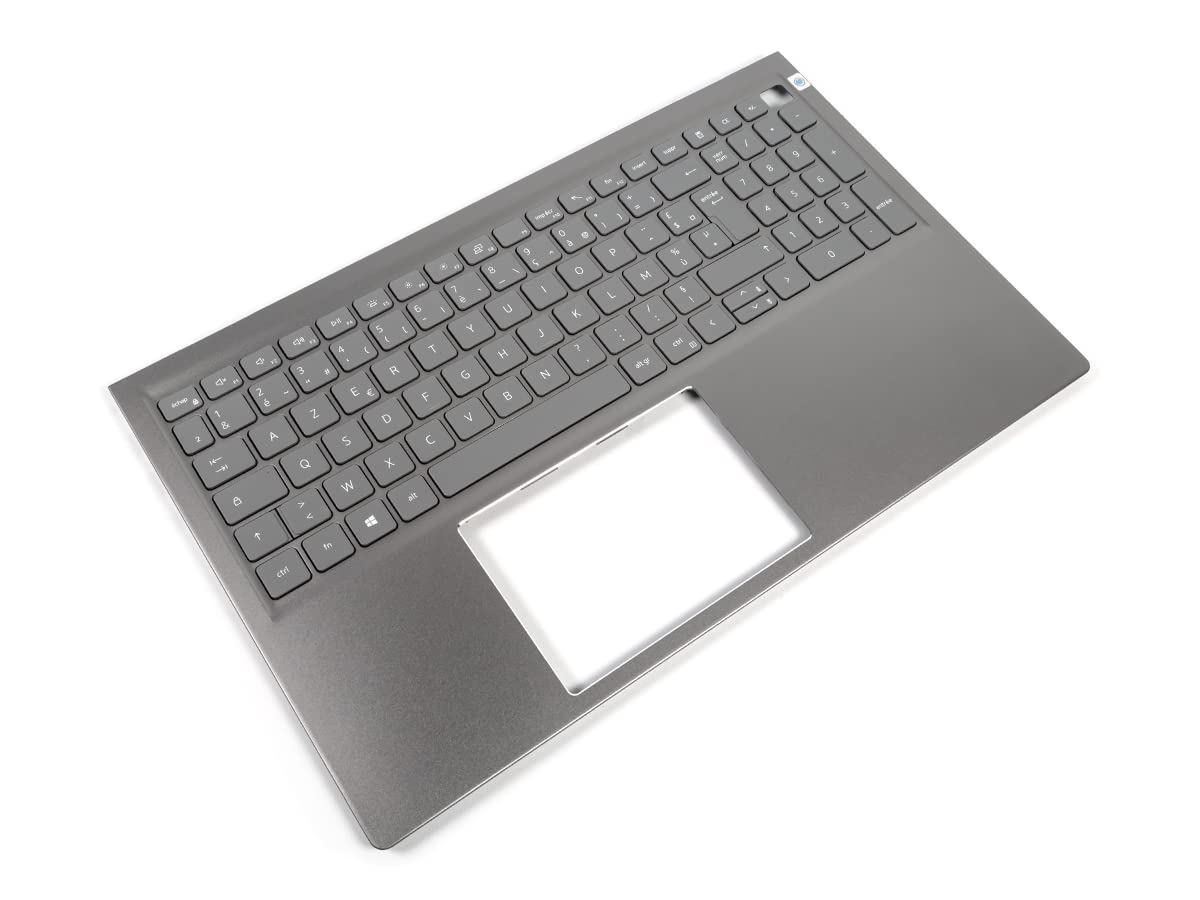Dell Inspiron 5510/5515/5518 USB-C Repose-Poignets et Clavier FRANÇAIS Rétroéclairé - 06P0TG + 02H1PJ (8V4W3) (Reconditionné)