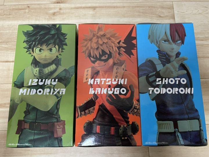 Amazon.co.jp: ヒロアカ TEXTURE フィギュア 緑谷出久 爆豪勝己 轟焦凍