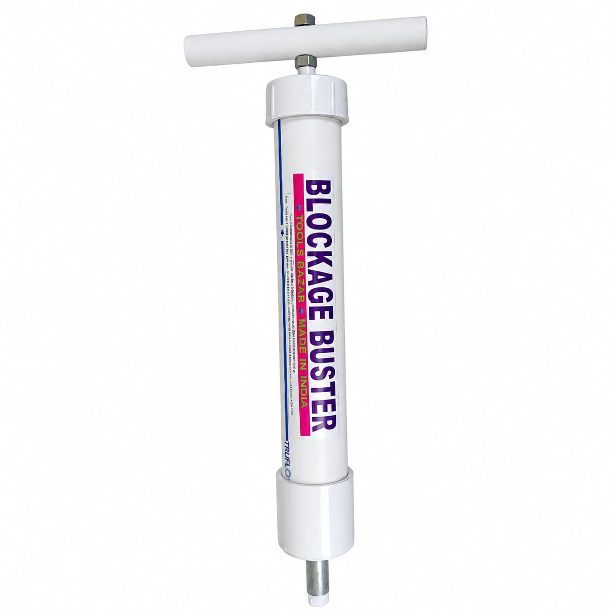 Blockage Remover Hand Pump | Inlet Pipeline Blockage Cleaner | Tap Water Flow & Pressure Booster | High Pressure Cleaning Tool for Bathroom, Kitchen & Toilet-image-28