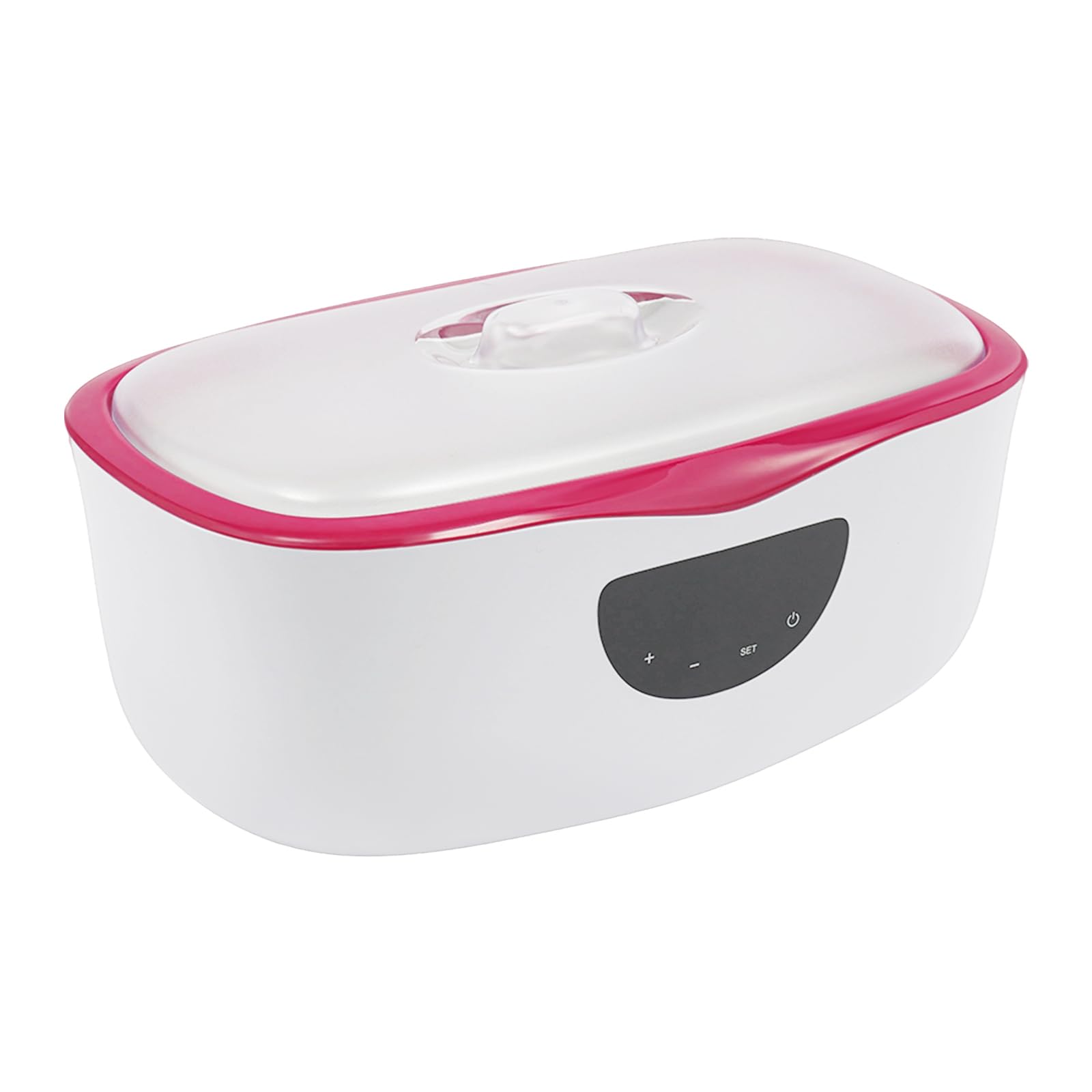 Bagno di paraffina da 4 l, per mani e piedi, macchina per il bagno di paraffina con modalità auto, 230 W, rapida fusione per uso in case, saloni di bellezza, 32 x 22 x 17 cm (rosso)