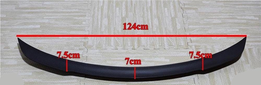 Alerón Trasero para Maletero De Mercedes para Benz Clase C W206 C180 200 260 300 400 C43 C63s AMG 2022-2024 Sedán De 4 Puertas HETEVSCCK(Gloss Black)