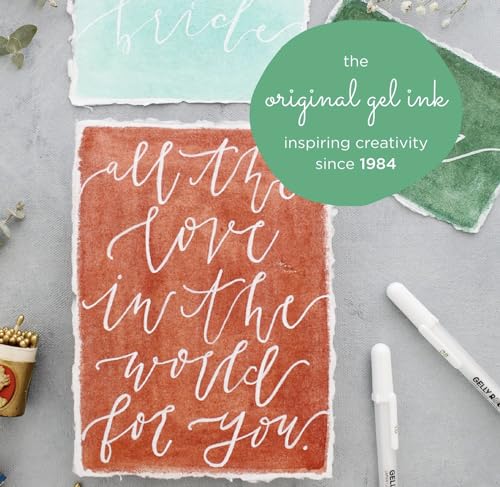 SAKURA Canetas de gel Gelly Roll – canetas de tinta fina, média e ousada para diário, arte ou desenh