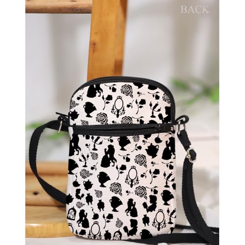 MAOFAED Fairy Tale Inspired Gift, Book Lover Gift, Fairytale Princess Crossbody Bag for Women Girls4