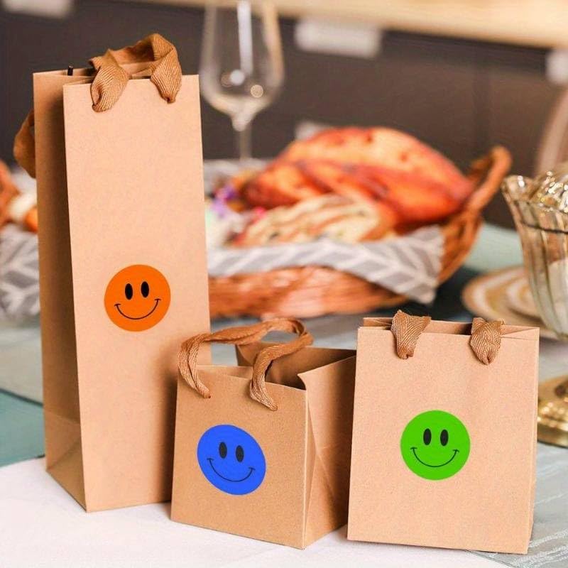 Rollo Pegatinas Emojis caras felices para niños, emoji stickers, 1 Unidad - imagen 4
