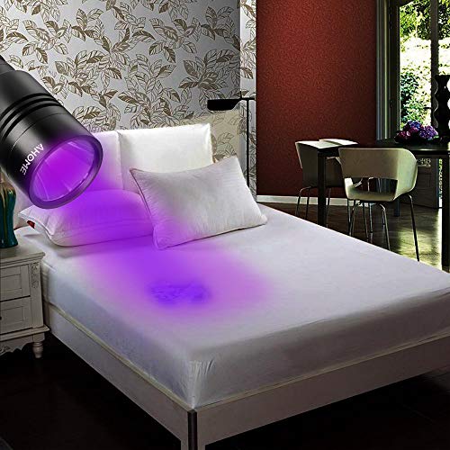 AHOME V3 Torcia UV [USB ricaricabile] Lampada LED