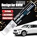 COSLAKE Car Touch Up Paint(Black Sapphire Metallic(475)) for BMW, Car Paint Scratch Repair Kit, Quick & Easy Solution to Repair, 2 in 1 Scratch Remover Pen with Color-Matched