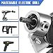 Electric Drill Plate Cutter Sheet Metal Cutter - Electric Drill Shears Attachment Cutter Nibbler Double Headed Drill Plate Cutter Attachment for Cutting Metal Plates Hard Materials #3