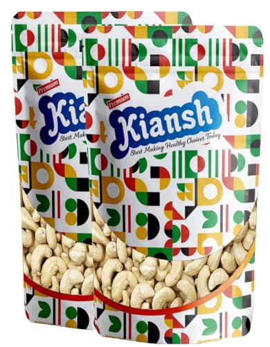 Image of Kiansh Dry fruits (Cashew /Kaju roasted, 500g)