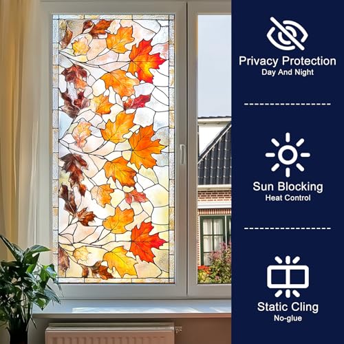 Vinilo Decorativo para Ventana HOMETITUTE 17.7x39.3 pulgadas miniatura 2