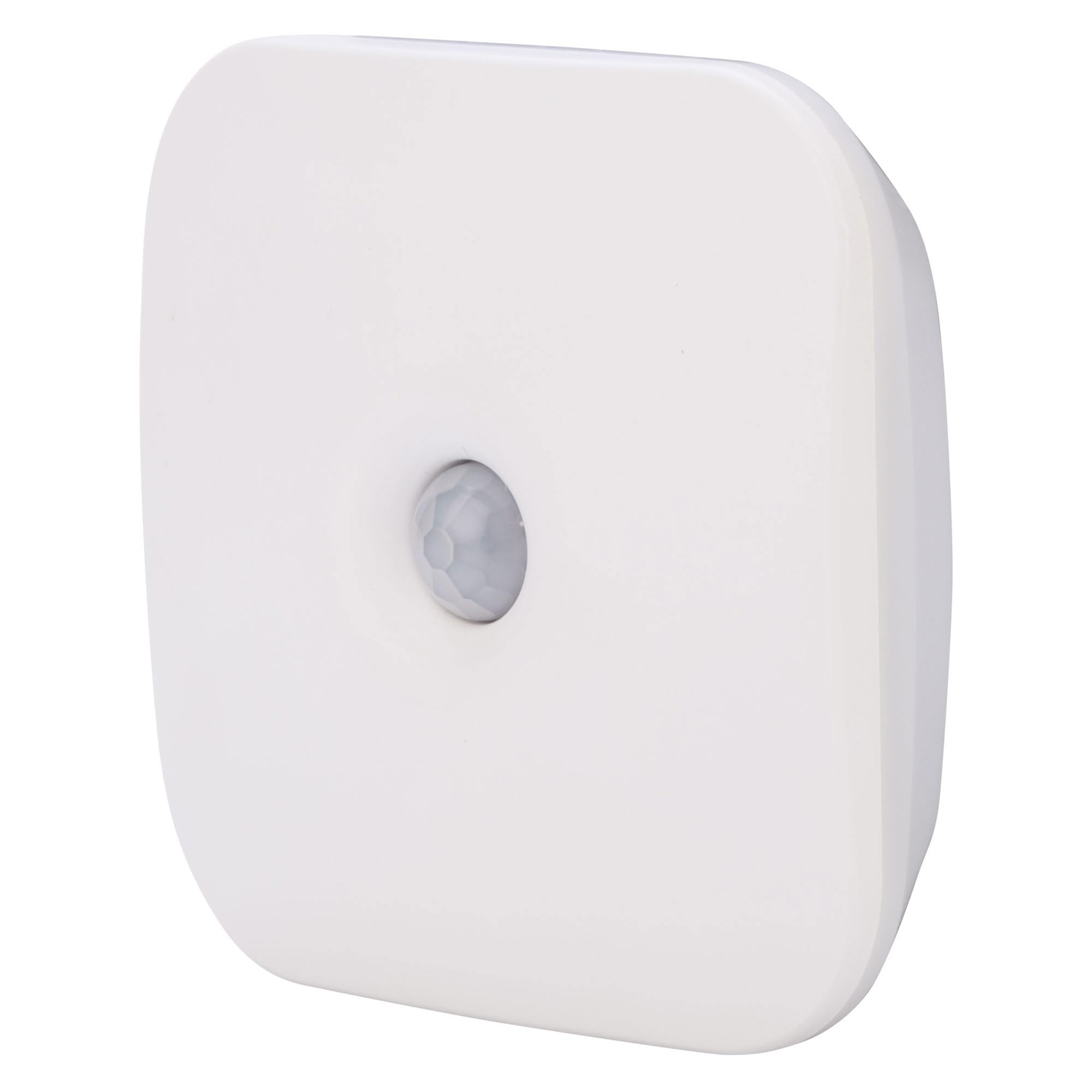 POLY POOL - PP3104 Punto Luce Notturno A LED Gialli Con Sensore Crepuscolare - Accensione Automatica Nelle Ore Notturne - Luce LED con Presa - Camera Bambini, Bagno, Corridoio