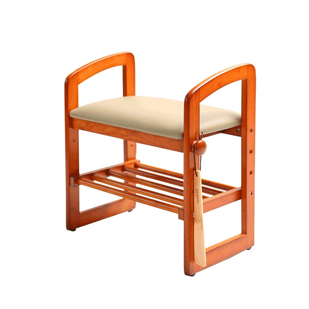 Tabouret de rangement gain de place pour résoudre le désordre des chaussures dans l'entrée