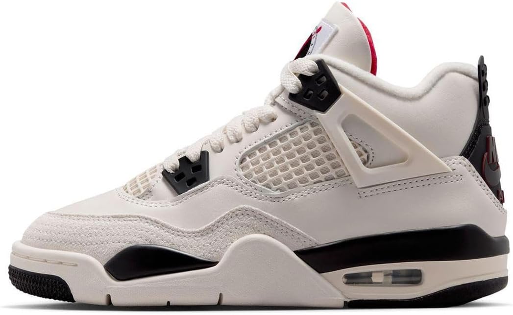 Nike IM4026-100 Air Jordan 4 Retro J Air Jordan 4 RETRO Flight Club Sail/Black/Red
