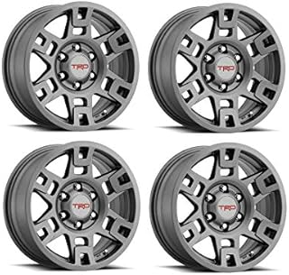Genuine Toyota 4Runner TRD PRO Matte Gray Wheels PTR20-35110-GR (Fits: 4Runner - Tacoma - FJ Cruiser) (4)