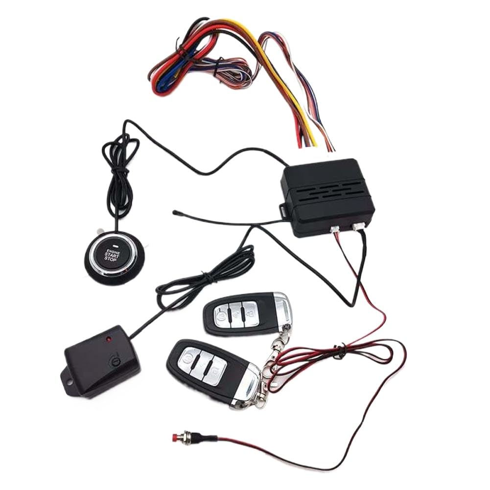 Sistema de Arranque Remoto con botón de Arranque del Motor y Alerta de vibración para vehículos compatibles