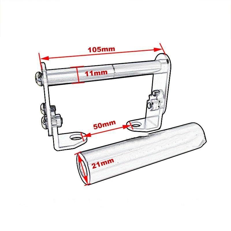 Support navigation moto avec fixation stable anti-vibration pour téléphone - 3