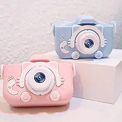 Câmera Digital Infantil Foto Vídeo e Jogos (Rosa)