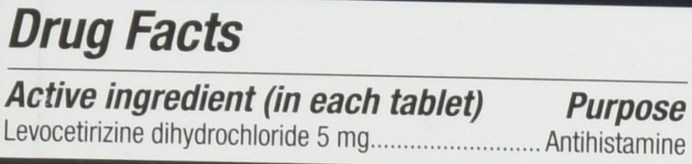 XYZAL Allergy 24 Hour, 55 Count (Pack of 2)