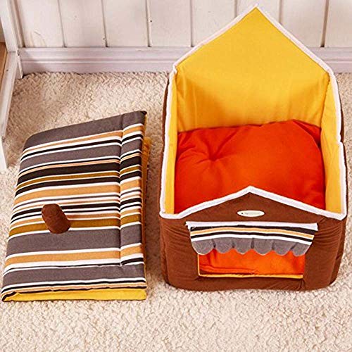 Ecent Nicchia per Gatti Cani con Cuscino