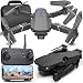 Retoo Drohne mit Kamera – WIFI, FPV, Bürstenloser Motor, faltbar, Reichweite bis 150 m, Auto Rückkehr, 3 Akkus, RC Quadcopter, für Erwachsene & Anfänger